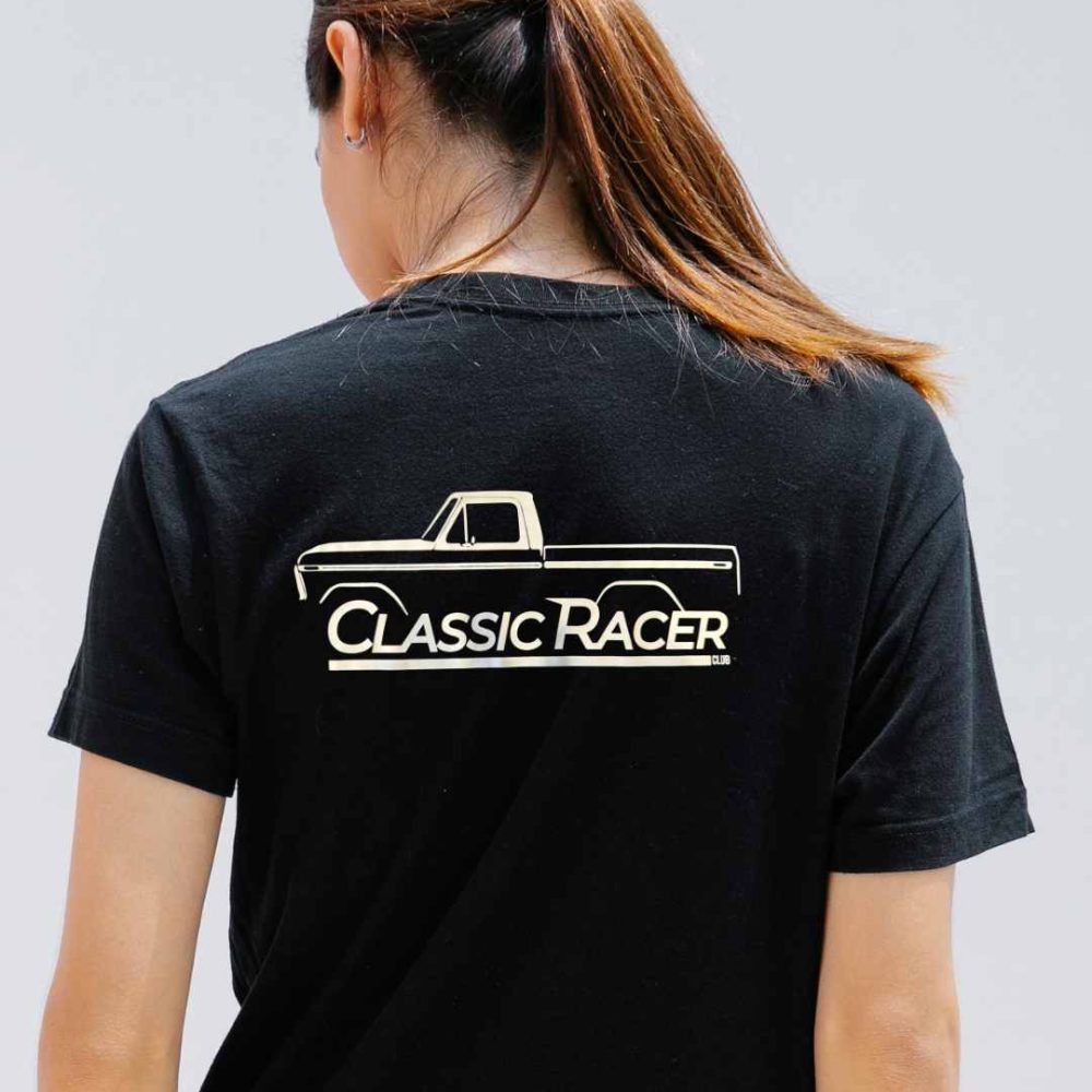 Classic Racer Club Classic Truck T-Shirt ( Back View )